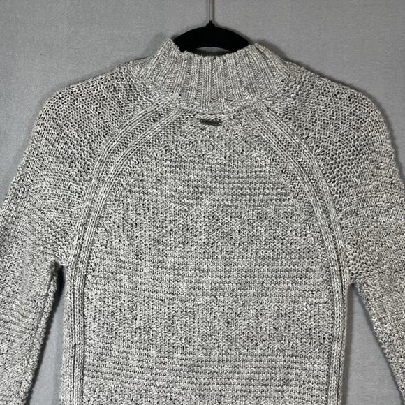 NWT prAna Gray Nemma Sweater Dress Size XS Organic Cotton Long Sleeve - Picture 10 of 12